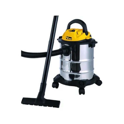 Bidone aspirapolvere Vigor VBA-15L Inox 1000W per solidi e liquidi con fusto in acciaio