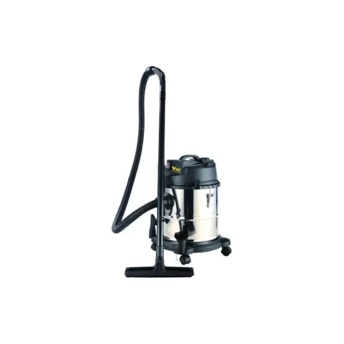 Bidone aspirapolvere Vigor VBA-20 Inox 1200W per solidi e liquidi con fusto in acciaio da 20L