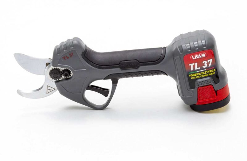 Forbice Elettrica Lisam per potatura TL37 Batteria al litio: 16,8 V – 4,5 Ah (2 batterie in dotazione)